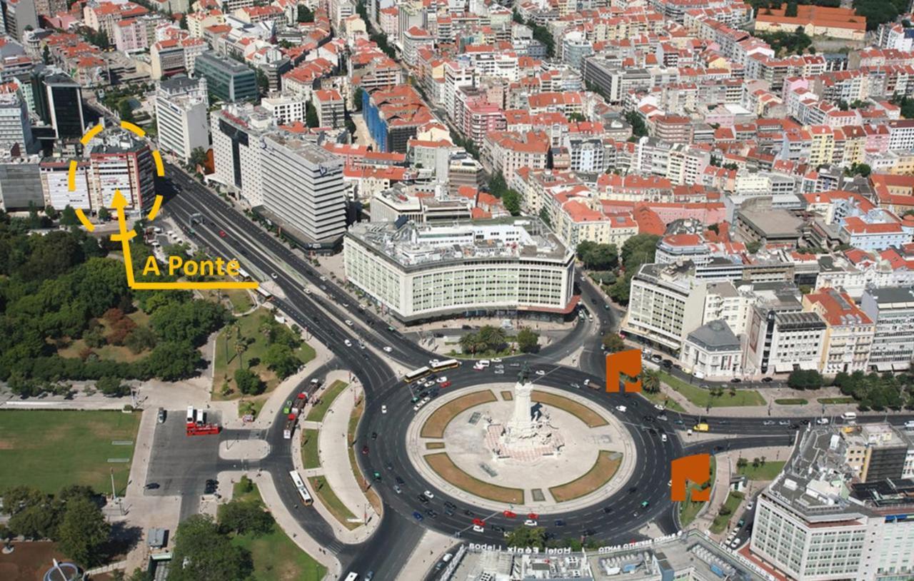 Отель A Ponte Marques De Pombal Лиссабон Экстерьер фото